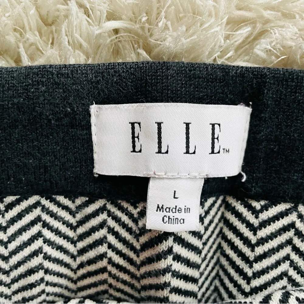 Elle Cotton Blend Fitted Bodycon Skirt Size L